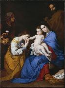 Jose de Ribera Desposorios misticos de Santa Catalina de Alejandria Sweden oil painting artist